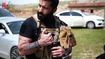 Sivas'ın boş haldeki köyü savaş oyunu mekanına dönüştü