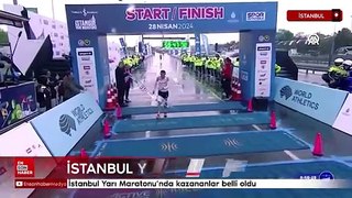 İstanbul Yarı Maratonu'nda kazananlar belli oldu