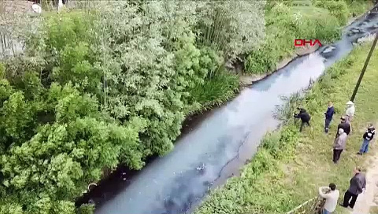 Fabrikanın kanala bıraktığı atıklar nedeniyle oluşan 'kötü koku' sorunu, yıllardır çözülemiyor