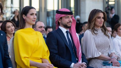 GALA VIDEO - PHOTO - Hussein de Jordanie : son beau message d’amour à sa femme, Rajwa Al-Saif, pour une grande occasion