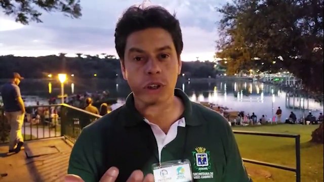 Domingão de pesca e lazer no Lago Municipal de Cascavel