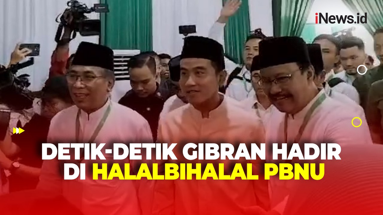 Momen Gibran Rakabuming hingga Sejumlah Menteri Hadir di Halalbihalal PBNU