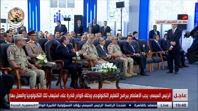 السيسي: أنا بعمل اللي محدش يفكر فيه ولو كنت مشيت على المسار العادي ولا كنت عملت حاجة