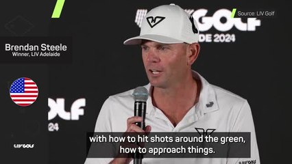 Steele shouts out Mickelson after maiden LIV win