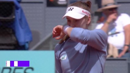 Madrid - Rybakina passe sans trembler contre Sherif