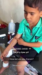 Filistinli minik yürekleri parçaladı! Şu çocuğun sözlerinden utan ey dünya