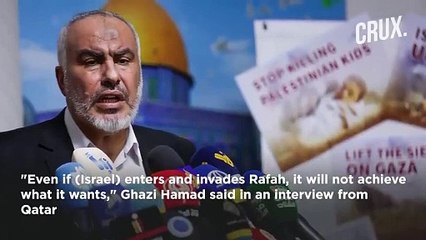 Israel Says "Won't Fall For Hamas Pseudo-Conciliatory Remarks" As War Cabinet Discusses Rafah Op
