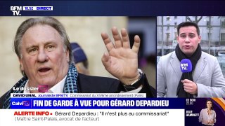 La garde à vue de Gérard Depardieu accusé d'agression sexuelle levée selon l'avocat Maître Saint-Palais