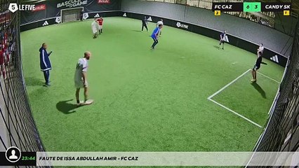 Faute de Issa Abdullah Amir - FC CAZ