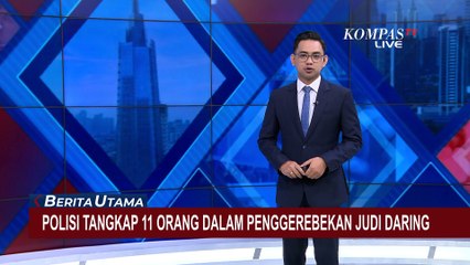 Detik-Detik Polisi Gerebek 3 Markas Operator Judi Online di Tangerang