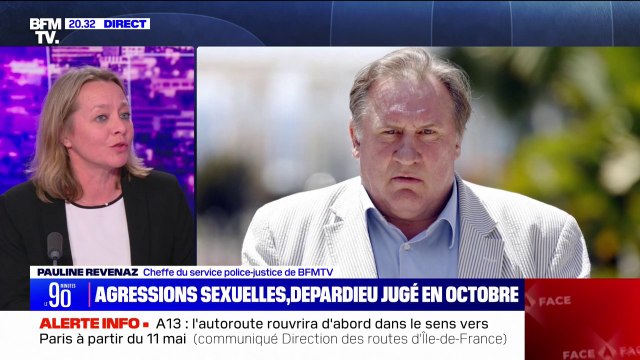 Gérard Depardieu accusé d'agressions sexuelles: l'acteur sera jugé en octobre 2024