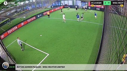 But de Adrien PAGANI - WOLVES FIVE UNITED