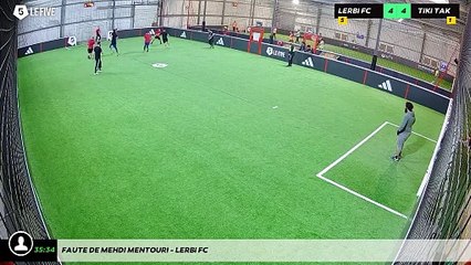Faute de Mehdi Mentouri - Lerbi FC