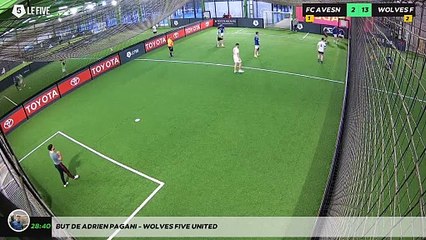 But de Adrien PAGANI - WOLVES FIVE UNITED