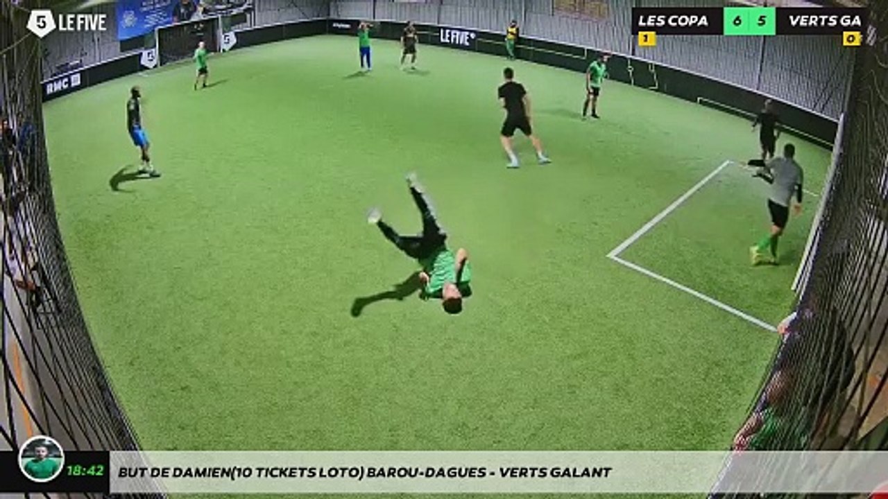 But de Damien(10 tickets LOTO) Barou-dagues - VERTS GALANT