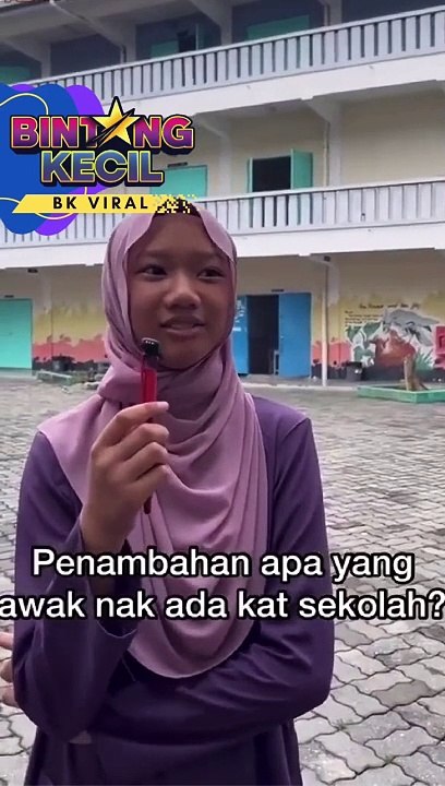 Nak class ada aircond, board digital dan locker sendiri..  Selain daripada itu, apa lagi yang korang harapkan ada penambahan di sekolah..