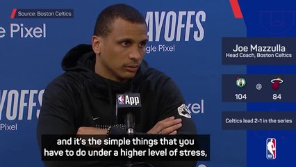 Celtics 'played tougher' in bounce-back Game 3 win v Miami