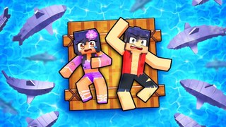 Aphmau and Aaron STRANDED AT SEA!