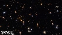 Field Of Galaxies In 4K Via James Webb Space Telescope