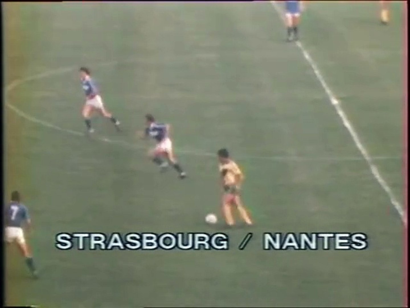 Programme RC Strasbourg – FC Nantes 1979/80, Signé Par Plusieurs Joueurs