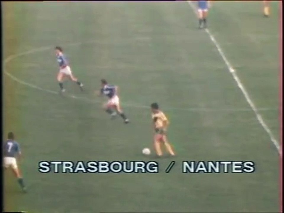 STRASBOURG  -  NANTES  -  1978  - SAISON  1978/1979 -