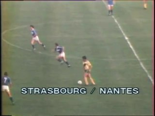 STRASBOURG  -  NANTES  -  1978  - SAISON  1978/1979 -