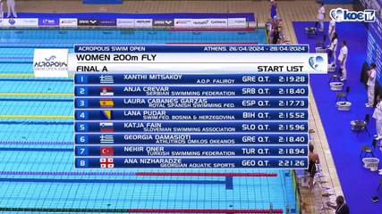 Acropolis cup 200m delfin finale