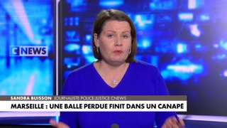 Marseille : une balle perdue finit dans un canapé