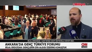 Bilal Erdoğan: Gençler dindarlıktan uzaklaşmadı