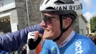 Tour de Bretagne 2024 - Baptiste Veistroffer la 4e étape après un numéro en solo et sa première chez les pros