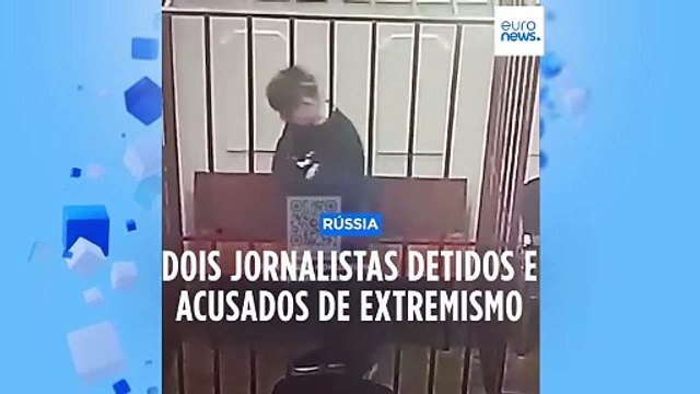 Dois jornalistas russos detidos por extremismo e supostas ligações a Navalny