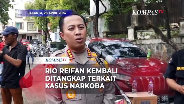 Artis Rio Reifan Kembali Ditangkap Terkait Kasus Narkoba