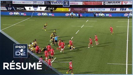 PRO D2 Saison 2023-2024 J28 - Résumé Stade Montois Rugby - US Dax