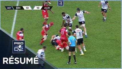 PRO D2 Saison 2023-2024 J28 - Résumé CA Brive - Stade Aurillacois