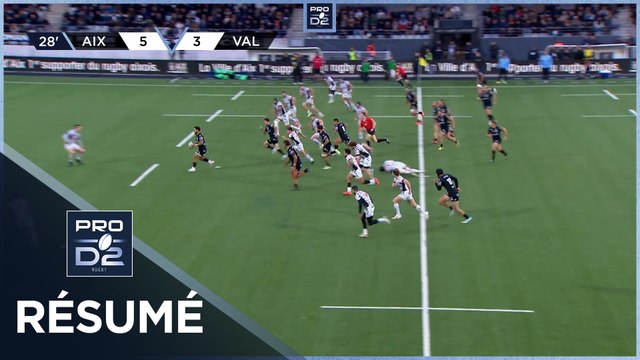 PRO D2 Saison 2023-2024 J28 - Résumé Provence Rugby - Valence Romans