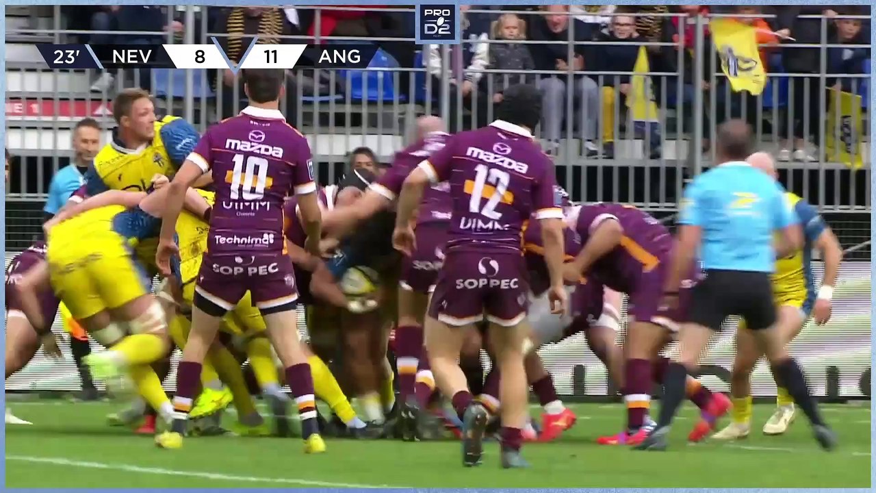 PRO D2 Saison 2023-2024 J28 - Résumé USON Nevers - Soyaux-Angouleme XV