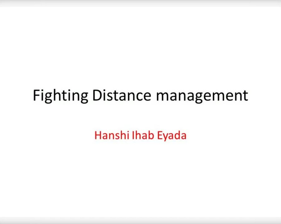 Fighting Distance