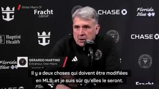 Inter Miami - Martino dévoile ce que doit améliorer la MLS