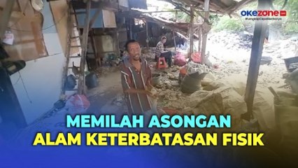 Kisah Jaelani, Tetap Semangat Memilah Asongan dalam Keterbatasan Fisik dan Penyakit Stroke