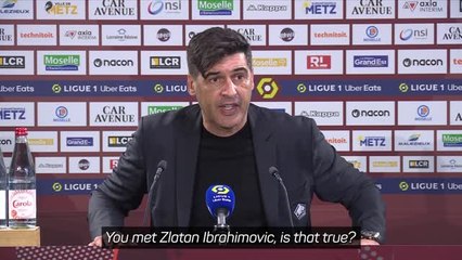 Fonseca quizzed on Zlatan meeting as Milan links intensify