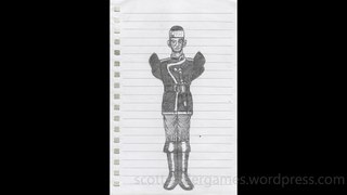 Soldier Pencil Sketch Video #114 (04-28-2024)