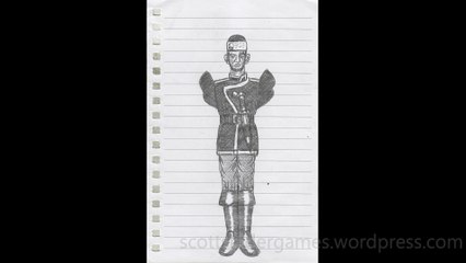 Soldier Pencil Sketch Video #114 (04-28-2024)