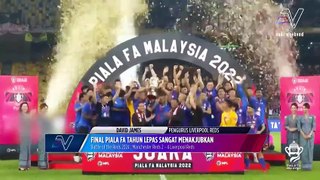 David James kagum aksi final Piala FA antara JDT & Terengganu