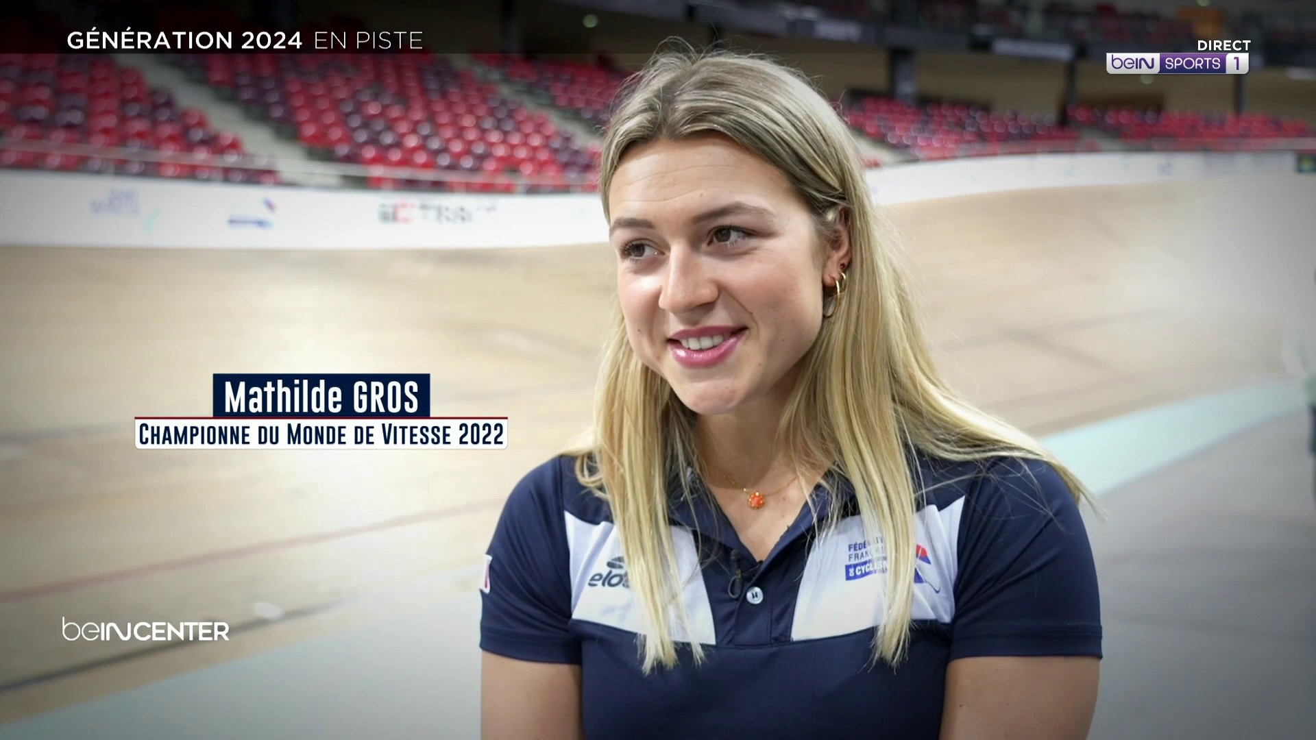 Génération 2024 : À la découverte du cyclisme sur piste avec Mathilde Gros