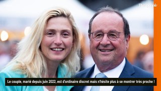 VIDEO Main dans la main, bière et selfies : François Hollande et Julie Gayet s'affichent plus complices que jamais
