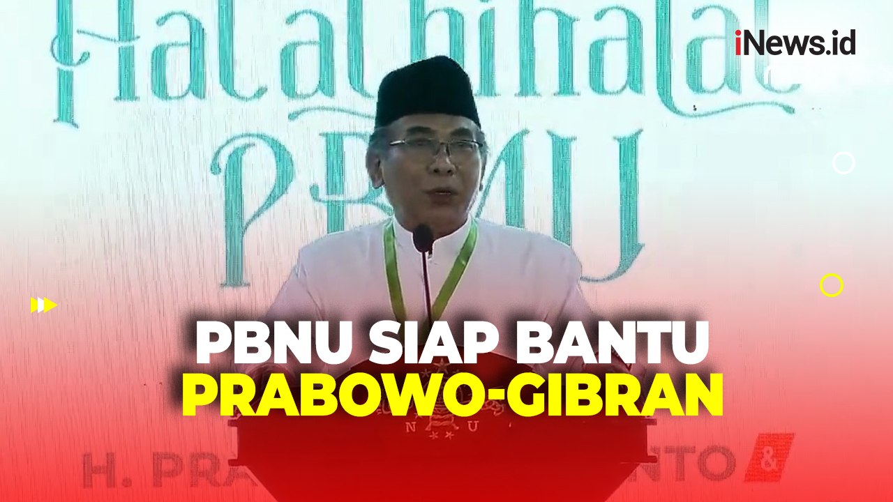 Gus Yahya Pastikan PBNU Siap Bantu Presiden dan Wapres Terpilih Prabowo-Gibran