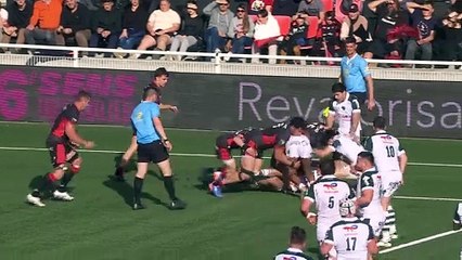 TOP 14 - Essai de Alexandre TCHAPTCHET (LOU) - LOU Rugby - Section Paloise
