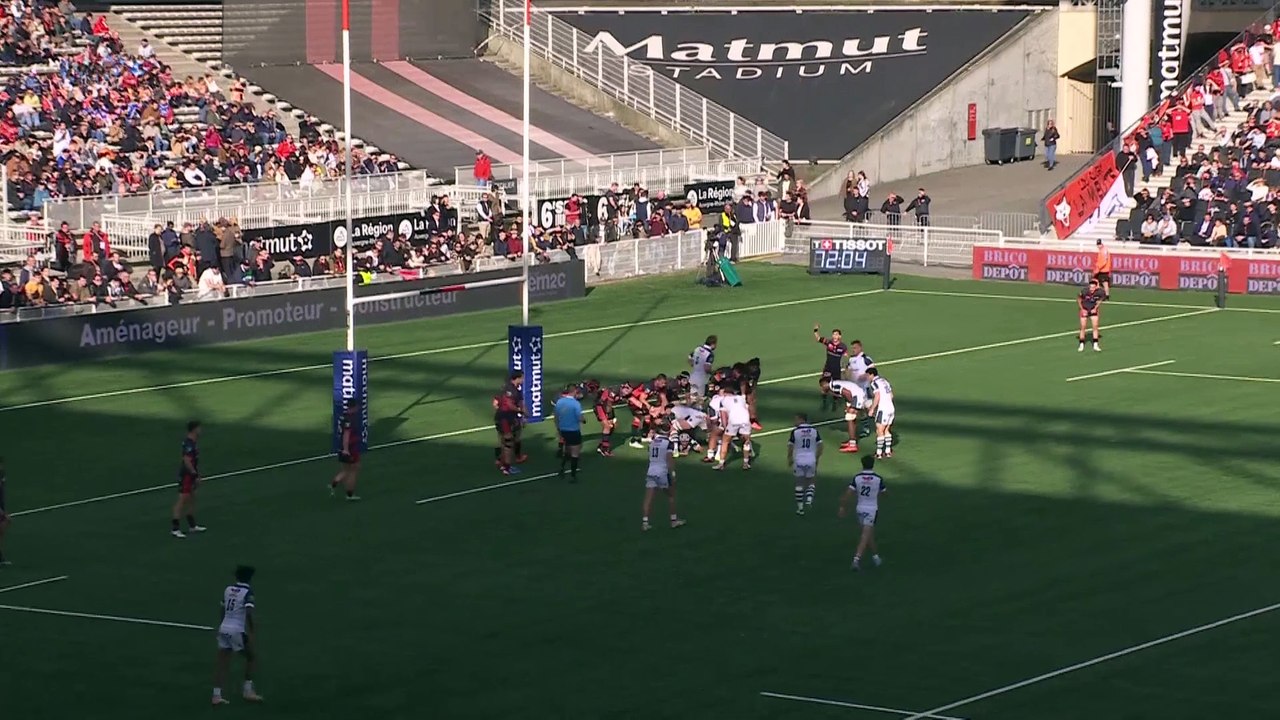 TOP 14 - Essai de Samuel EZEALA (SP) - LOU Rugb...