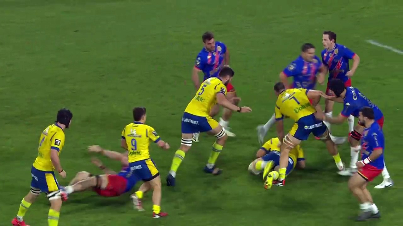 TOP 14 - Essai de Alivereti RAKA 2 (ASM) - ASM Clermont - Stade Français Paris