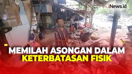 Inspirasi! Jaelani Tetap Semangat Memilah Asongan di Tengah Keterbatasan Fisik dan Stroke 💪